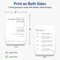 Avery Printable Arched Rectangle Flat Cards, Sure Feed Technology, 5" x 7", Matte White Cardstock, Laser/Inkjet Printable, 20 Total, Great for Product Branding, Marketing, and More